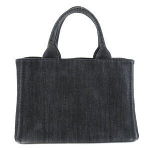 Prada handbag denim Canapa 2way